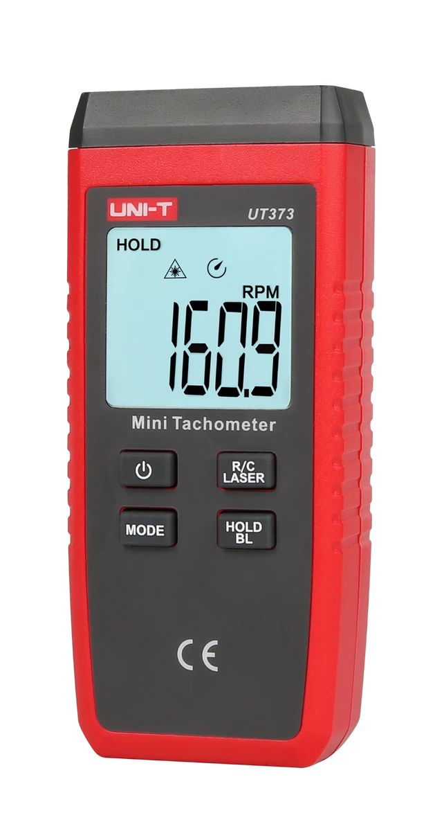 UT373 cuentarrevoluciones sin contacto velocímetro dispositivo de mano 10 - 99999 RPM conteo de objetos
