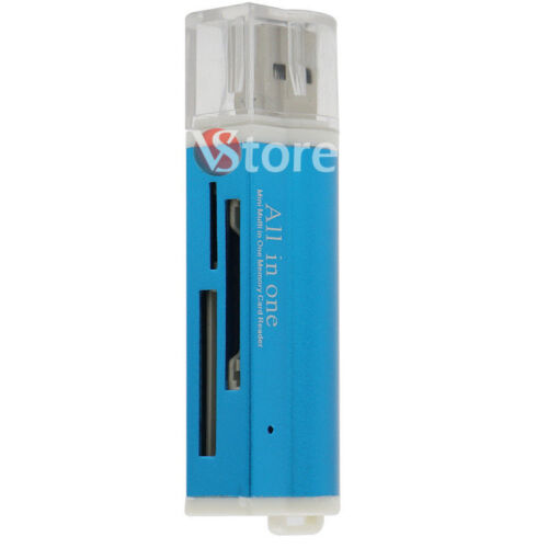 Lettore Multi Schede USB Memoria Memory Card Reader Per Micro SDHC SD TF MS M2 - Zdjęcie 5 z 6