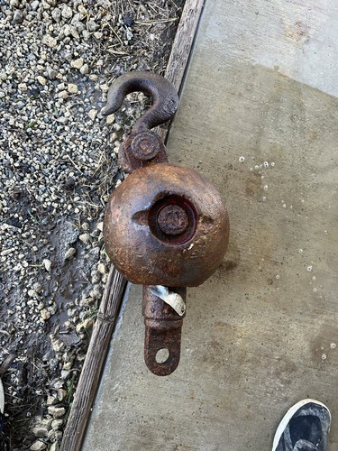 Johnson Blocks Top Swivel Headache Ball and Hook - Afbeelding 2 van 3