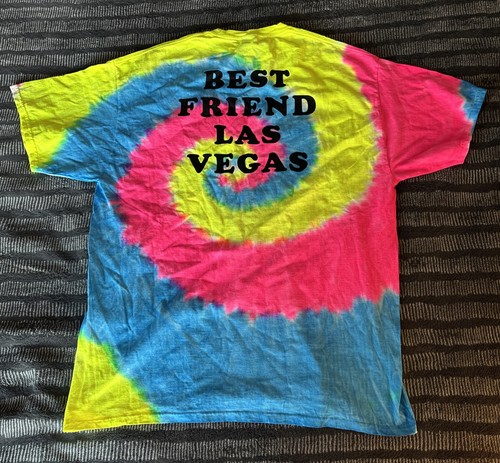 Chef Roy Choi’s BEST FRIEND Restaurant T-Shirt Size XL Tie Dye Las Vegas NWT