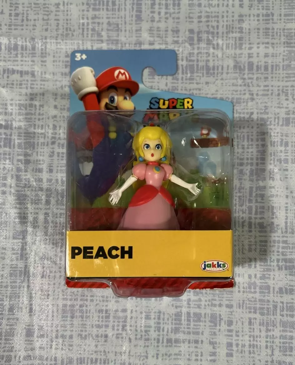  Super Mario Nintendo 4 Figure 2 Pack: Mario & Peach : Video  Games