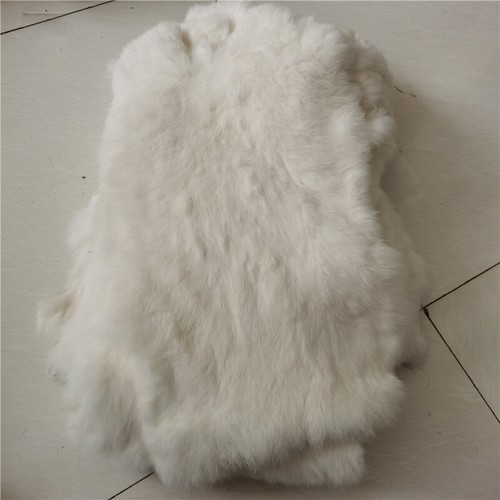 20pcs Real Rabbit Fur Pelts Soft Fluffy Leather Skin for Home Decor DIY Crafting - Picture 23 of 26