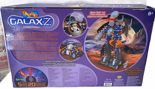 Galax-Z Zoobotron Robot Building Kit NEW 409 Pcs - 3 Alternate Droid Designs NEW - Picture 8 of 8