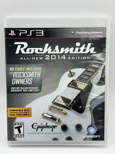 Rocksmith komplett NEU 2014 Edition Playstation 3 PS3 nur Spiel (für Besitzer)