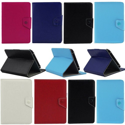 PU Leather Flip Tablet Case Cover Folio Stand For Lenovo Tab M7 M8 M10 E7 E8 E10 - Picture 2 of 27