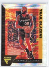 2020-21 Panini Flux Carmelo Anthony #145 Silver Pulsar Trailblazers