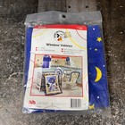 Disney Mickey Mouse  Window Valance 82" Wide Starry Night Vintage Sealed