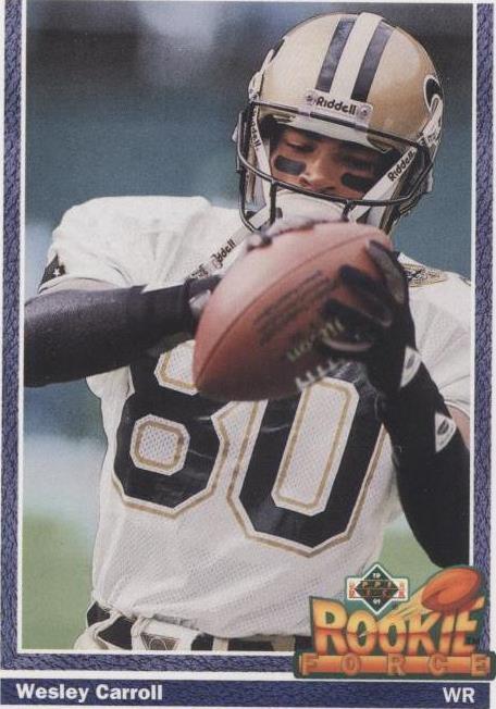 1991 Upper Deck Wesley Carroll #651 - 1 of 2