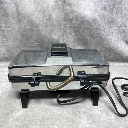 CucinaPro Electric Mini Pizzelle Italian Waffle Cookie Iron Maker Non Stick - Picture 5 of 10