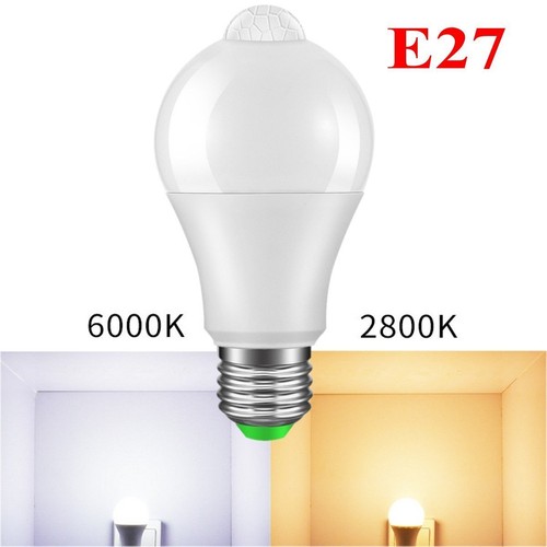 1/2/4PCS E27 B22 10W LED Bulb Lamp Energy Saving PIR Sensor Motion Light Lamp - Picture 13 of 13