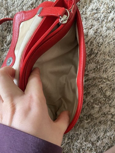 Red Calvin Klein Purse - Picture 13 of 14
