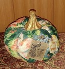 Indians Artisans Couturiers Handcrafted  Pumpkin Plush Decorative Festive Fall A