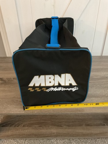 Vintage NASCAR 2000 MDNA Motorsport Duffle Bag Black Racing New - Picture 6 of 6