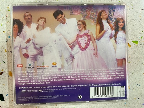 PATITO FEO CD + DVD LA HISTORIA MAS BONITA EN EL TEATRO - VERSION ARGENTINA - Picture 4 of 4