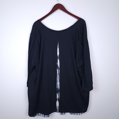 Catherines Printed Back Side Open Cardigan Size 2X - Picture 9 of 15