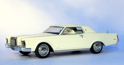 1971 Lincoln Continental Mk Iii Barn Find White 1 24 Automodello