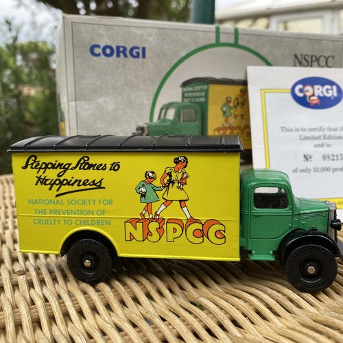 Corgi Diecast Bedford O Series Van NSPCC Liveried - 1991 - Limited Edition 1:50 - Picture 6 of 10