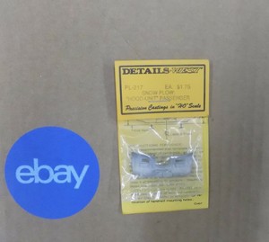 Details-West-Train-Snow-Plow-Items-HO-Select-One-NIP