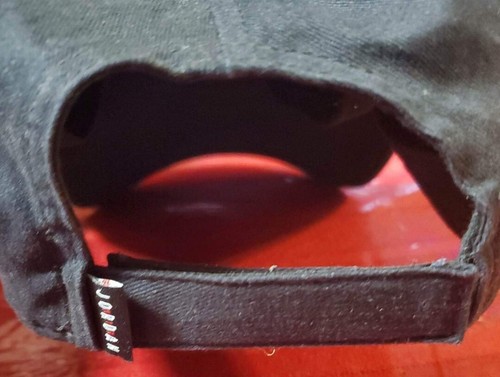 Nike Air Jordan Jumpman Hat Black Red Adjustable Size Youth Red Jumpman Ball Cap - Picture 4 of 7