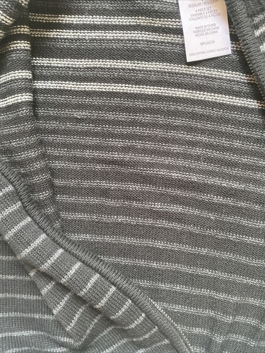 Calvin Klein Kids Boys Black Colorblocked Long Sleeve Full Zip Sweater Size 7 - Picture 5 of 5