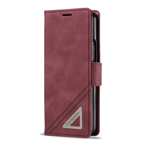 Para Samsung Galaxy Z Plegable 6/5/4/3 5G Estuche de Cuero Portatarjetas Billetera Cubierta de Lujo - Imagen 16 de 17