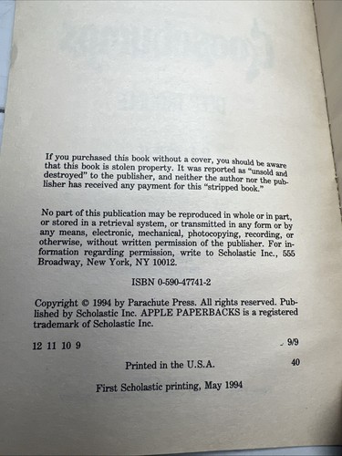 3 Goosebumps 1st Scholastic Print R.L. Stine Books 16 19 34 Horrorland Gnomes - Picture 8 of 14