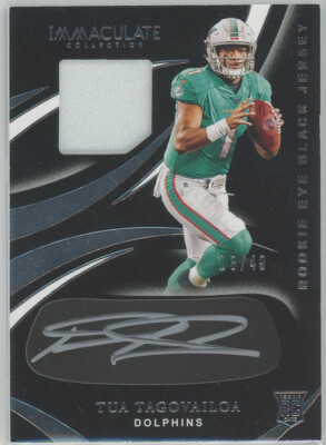 専用Tua Tagovailoa rookie 2020 auto 2020 PANINI BLACK TUA TAGOVAILOA ROOKIE PATCH AUTO /99 RPA