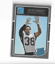 2016 Donruss Rated Rookie Jalen Ramsey #371 Jaguars