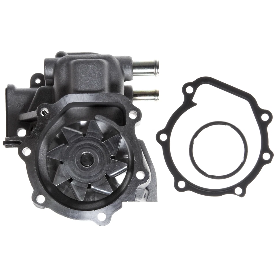 Bomba de agua Gates rotación inversa con junta metálica para Subaru Forester/Impreza Foto 3 de 4