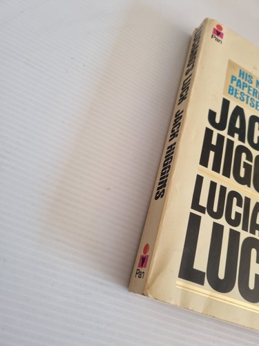Luciano's Luck de Jack Higgins (1982) - Pan Paperback Thriller de colección - Imagen 2 de 10