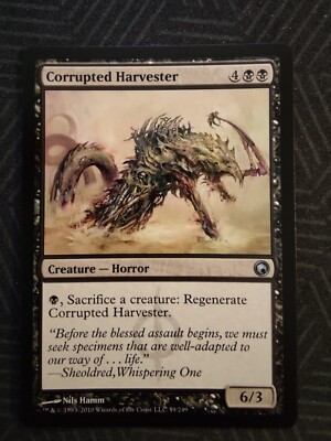 mtg corrupted harvester scars of mirrodin