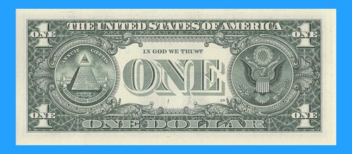 1975 Year Date Note Fancy Serial Number One Dollar Bill 55197555 Bookend 55s - Picture 8 of 11