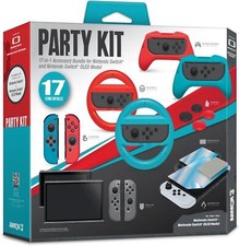Nintendo Switch Hyperkin Armor3 Party Kit 17 in 1 Zubehör Case Cover Bundle