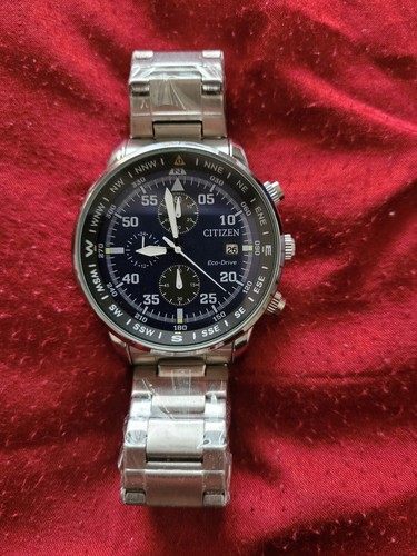 ⚡️BRANDNEUE Citizen Eco-Drive CA0695-17E Chronograph Herren Fliegeruhr - Bild 2 von 5
