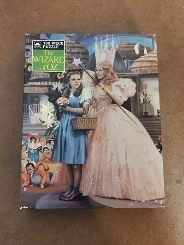 Sealed The Wizard of Oz Vintage 1988 100 Piece Jigsaw Puzzle Golden 4609-43 NEW