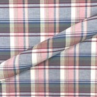 Albrecht Blue Plaid 100% Cotton Upholstery Fabric 54"