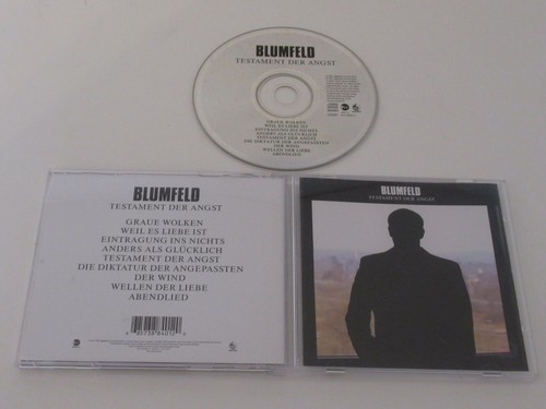 Blumfeld – Testament Der Angst /	EastWest – 8573-88401-2  CD ALBUM  - Bild 1 von 3