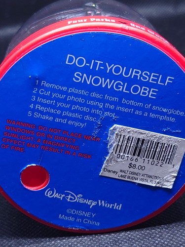 Disney World Minnie, Mickey Do It Yourself Schneekugeln Bildhalter Neu - Bild 8 von 8