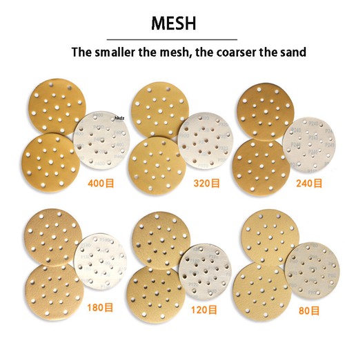 150mm Wet&Dry Sanding Discs 6 Inch Orbital Sandpaper Hook&Loop Pads Grit 80-600# - Picture 4 of 8