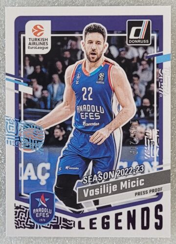 2023-24 Panini DONRUSS EuroLeague Basketball Donruss & Optic Parallel - Picture 96 of 98
