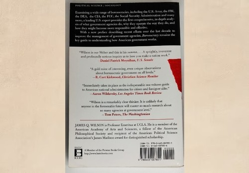 Political Science Reference Book Bureaucracy by James Q Wilson Government Study - Picture 2 of 4