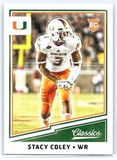 Stacy Coley 2017 Panini Classics #283 Rookie