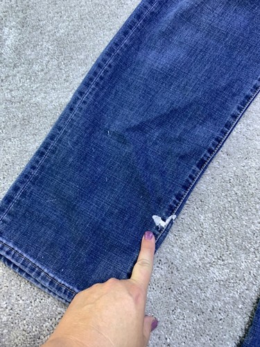 Jingo Mens Slim Straight Jeans 36x32 Stretch Denim 90s Y2K Casual - Picture 7 of 20