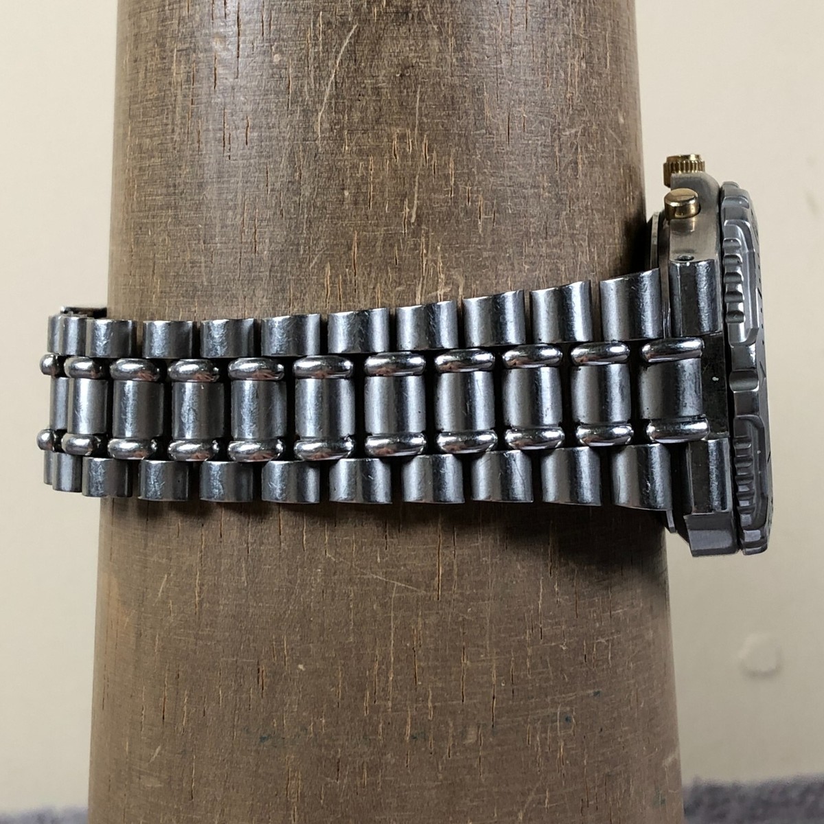 ナオナオ Pulsar N945-6a10 100m Quartz Alarm Chronograph Stainless Watch