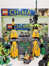 Lego Lavertus Outland Base W Manual Missing 9 Parts Set 70134 NO MINIFIGURES
