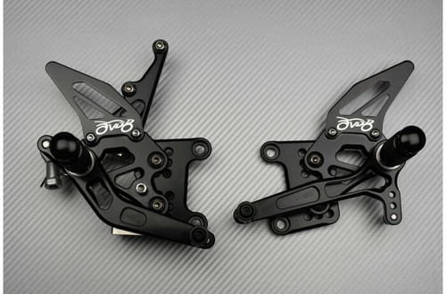 Gold Adjustable AVDB Rearsets Footrest TRIUMPH SPEED TRIPLE 1050 515NJ 2005-2007 - Picture 2 of 6