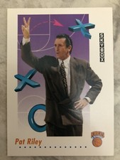 1991-1992 Skybox PAT RILEY # 395 New York Knicks Basketball Coach Card NM HOF