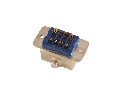 26-4401-8S 8 pines carcasa con llave de contacto panel conector azul receptáculo - Imagen 2 de 2