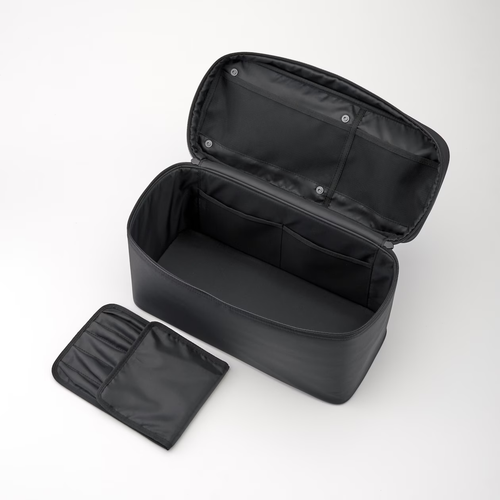 MUJI Nylon Makeup Box Large Size 36x16.5x20.5cm - Picture 5 of 5