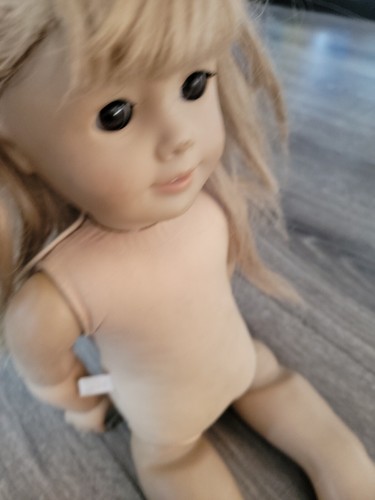 2008 Pleasant Company American Girl 18” Doll Blonde Hair w Bangs Brown Eyes ASIS - Picture 15 of 17